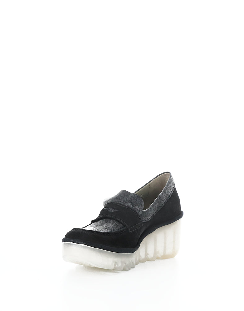 Bilz609Fly 001 Black Suede/Mousse