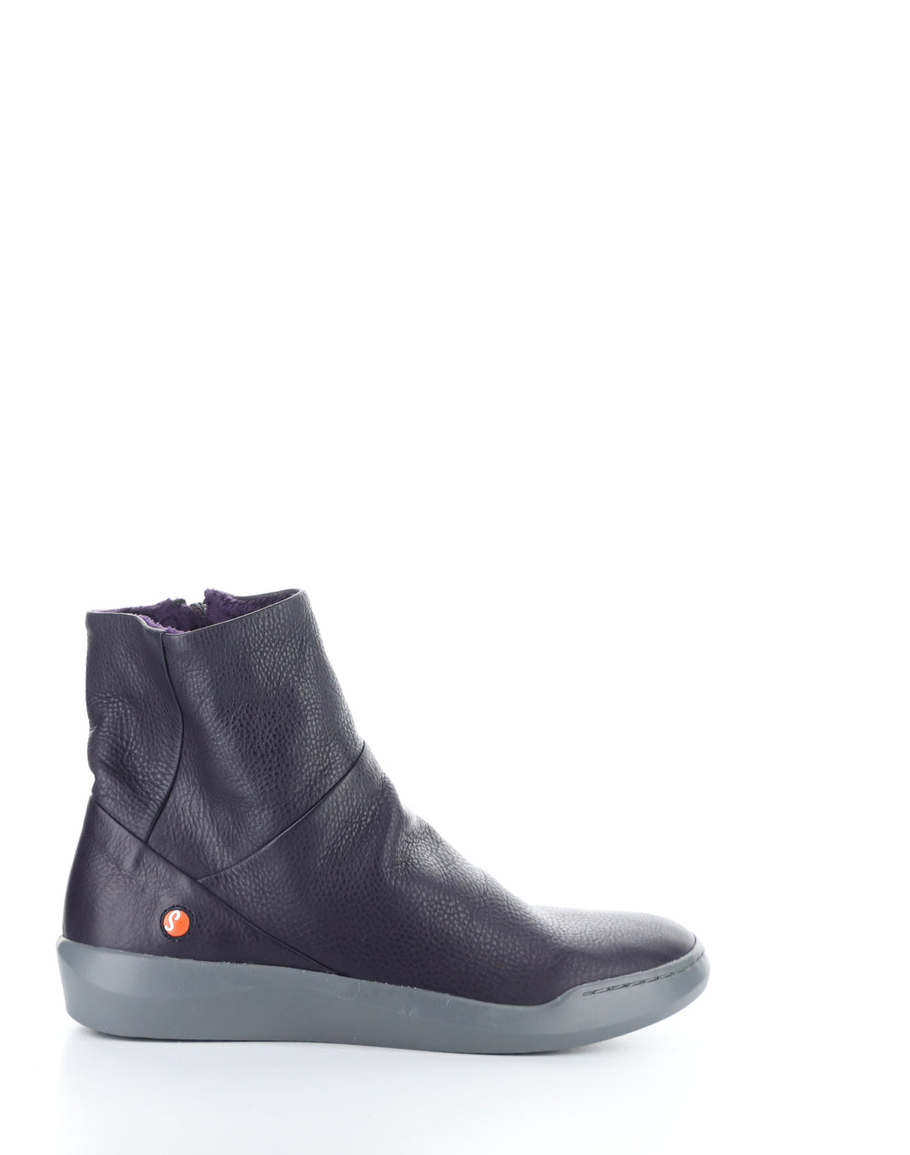 BLER550SOF DARK PURPLE Round Toe Boots