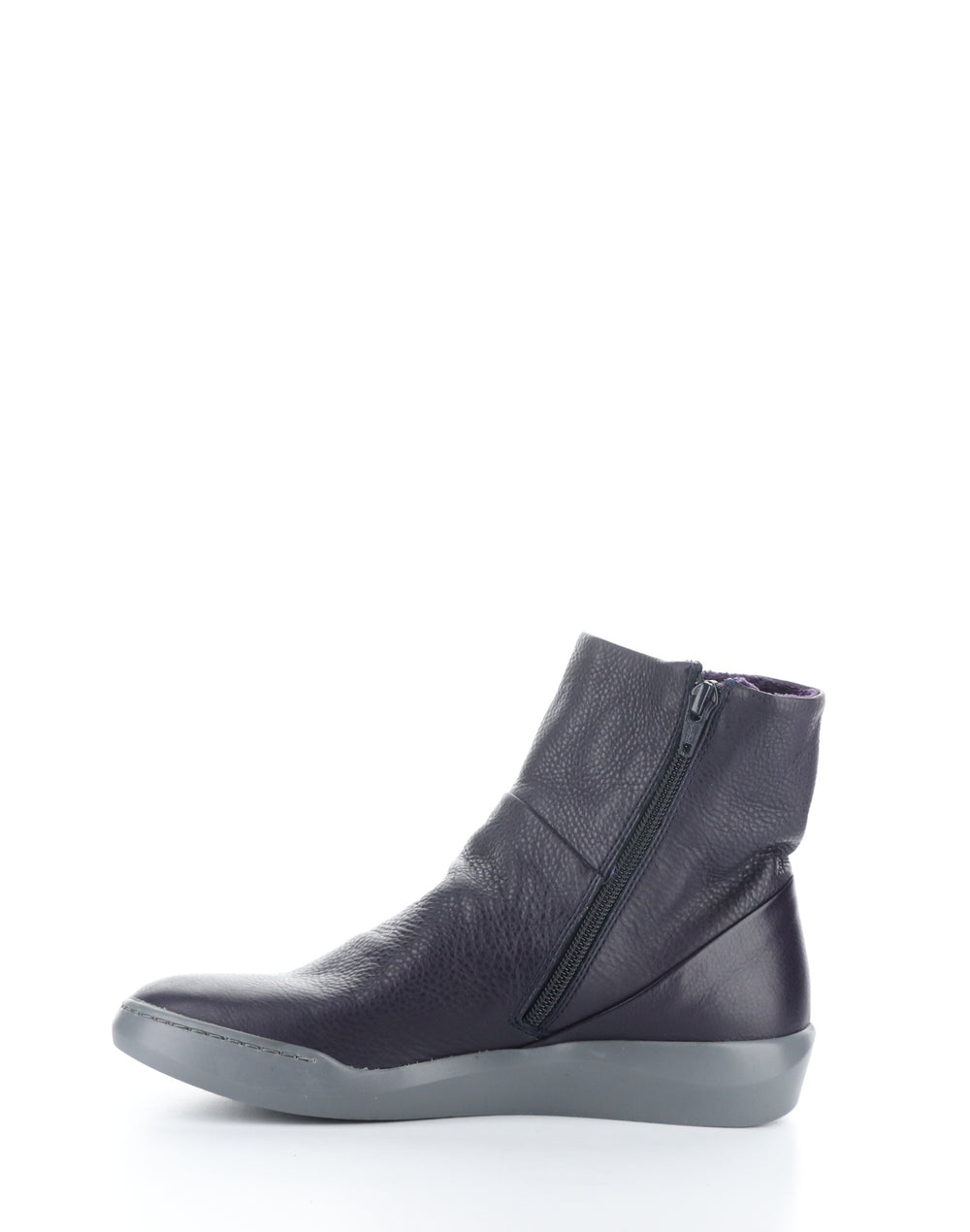 BLER550SOF DARK PURPLE Round Toe Boots