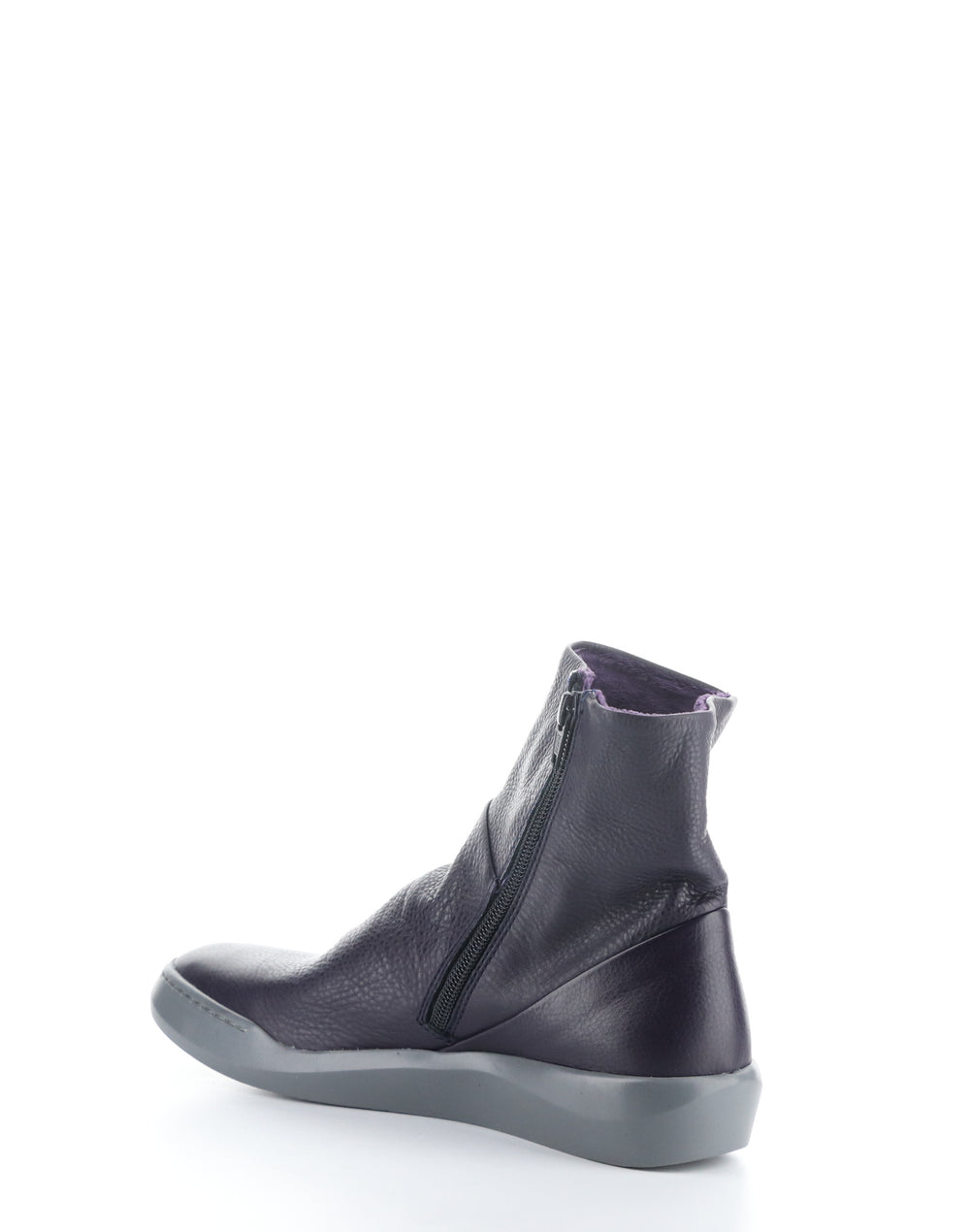 BLER550SOF DARK PURPLE Round Toe Boots