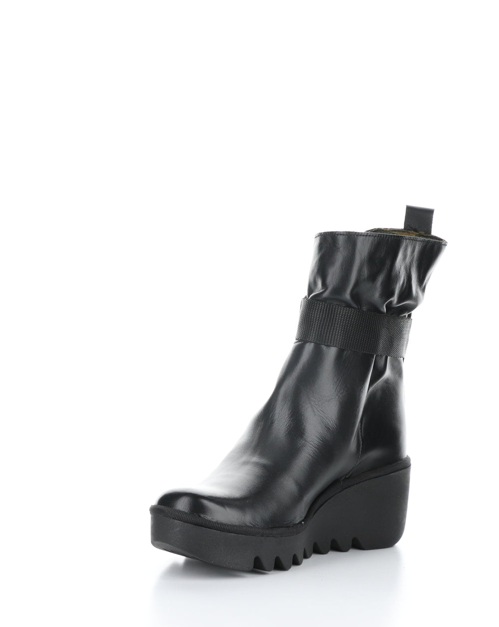 BLIT453FLY 000 BLACK Round Toe Boots