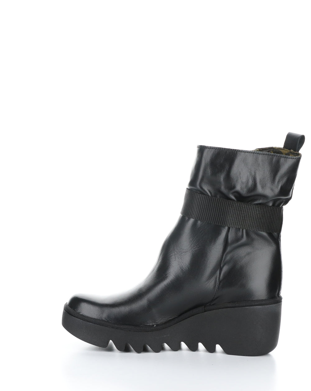 BLIT453FLY 000 BLACK Round Toe Boots