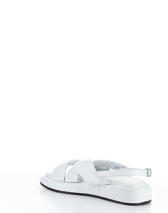 Blitz White Leather