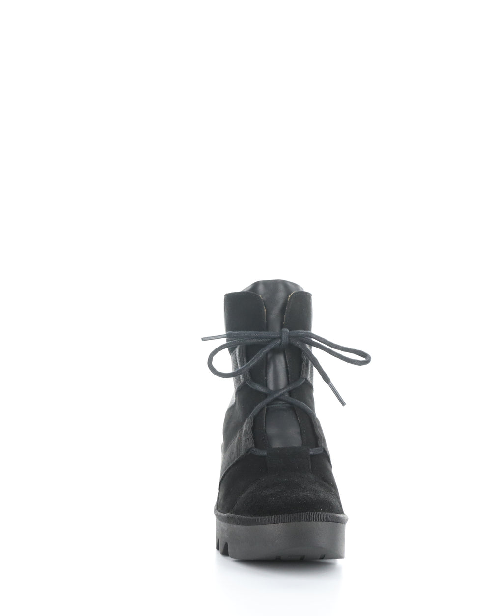 BLOM460FLY 000 BLACK Round Toe Boots