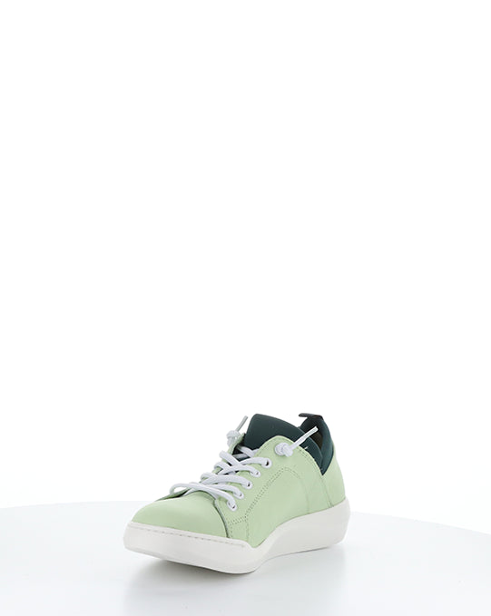 BONN667SOF 017 LT GREEN/PETROL SMOOTH LEATHER