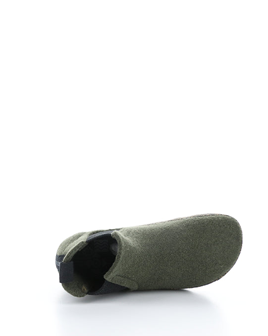 Caia090Aspm 001 Military Green Tweed/Felt