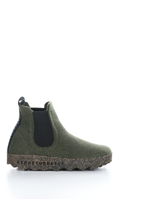 Caia090Aspm 010 Military Green Tweed/Felt