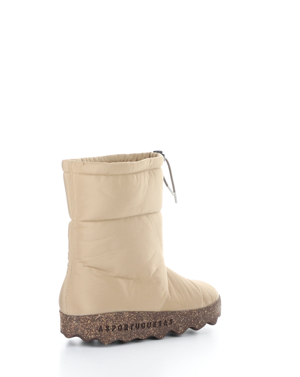 CALE142ASP 013 TAUPE Round Toe Boots