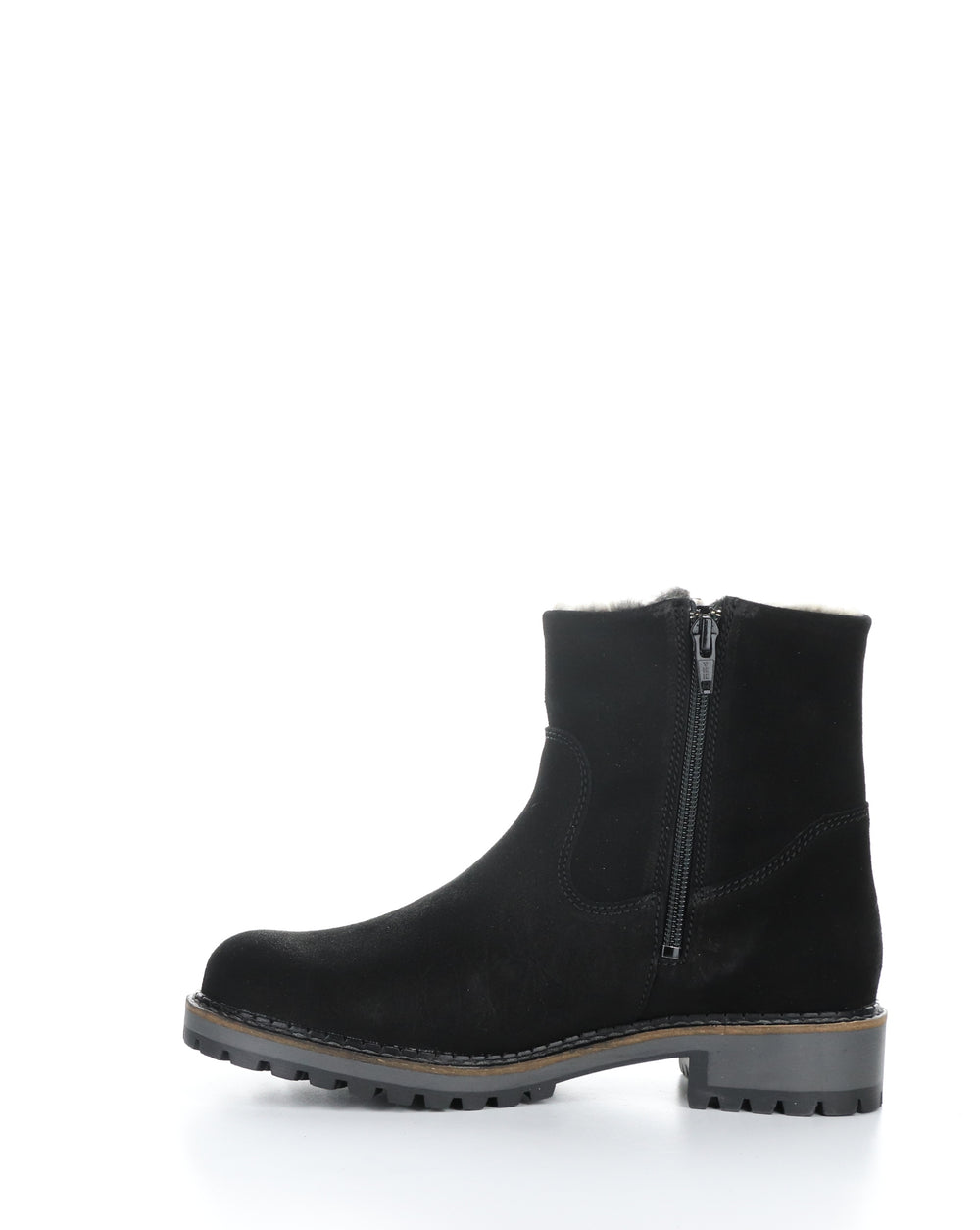 CALIB BLACK Round Toe Boots