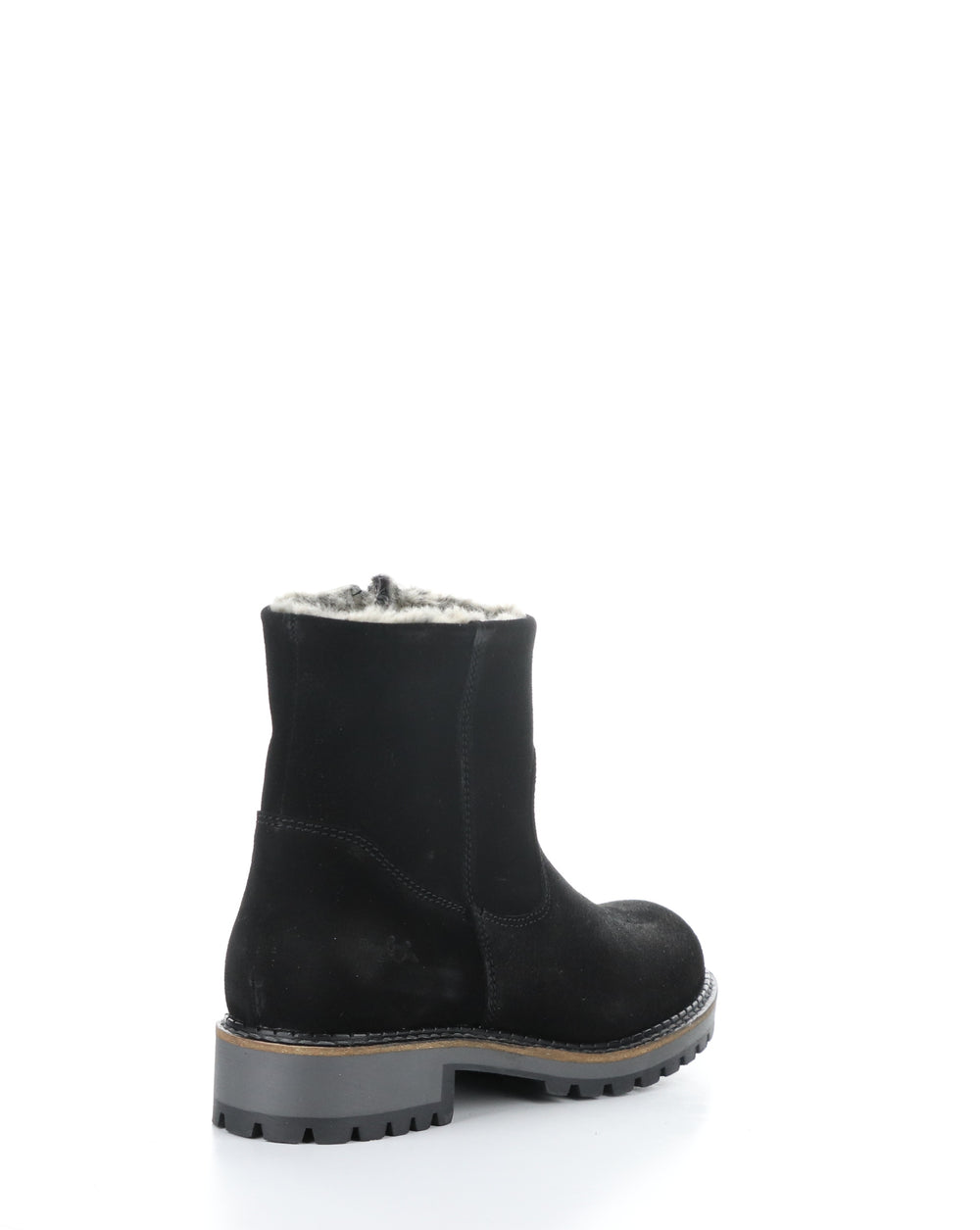 CALIB BLACK Round Toe Boots