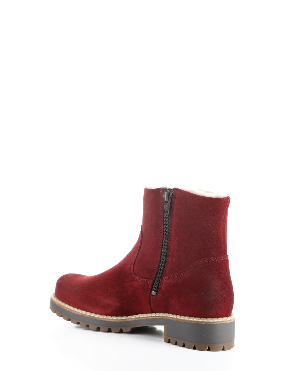 Calib Sangria Suede/Fantara Faux Fur