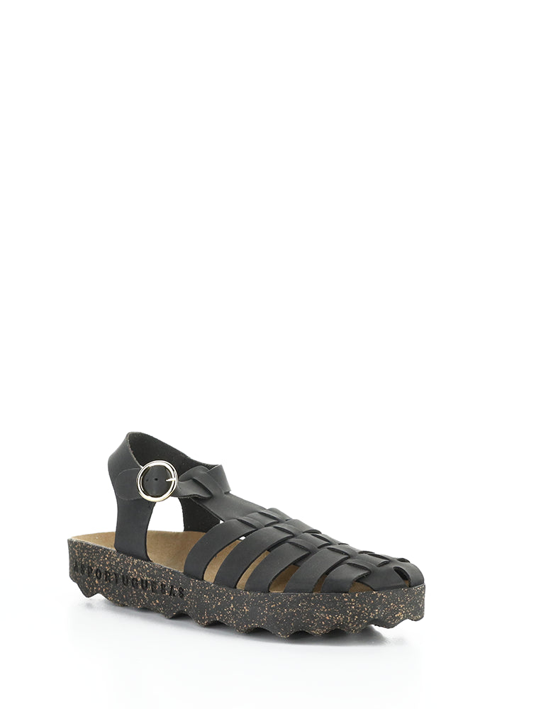 Calix277Asp 000 Black Eco Faux Nubuck