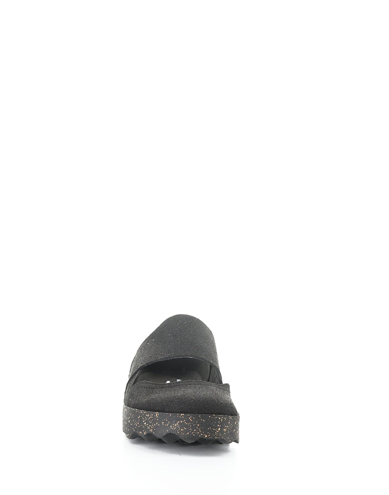 Cana176Asp 013 Black Bio Suede