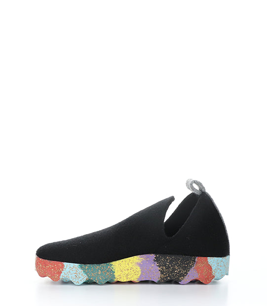 CITY003ASP 050 BLACK/MULTI TWEED/FELT