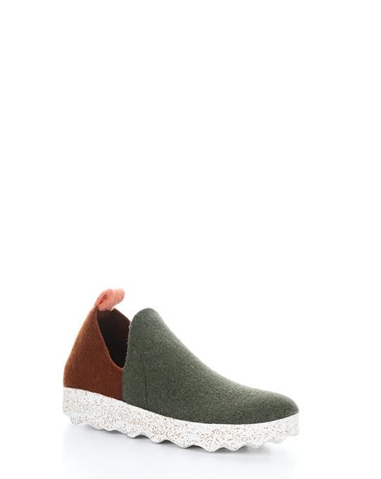 CITY086ASP 000 MIL GRN/BRN/TANG TWEED/FELT