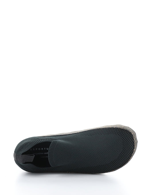 CLIP236ASPM 000 BLACK RECYCLED KNITT