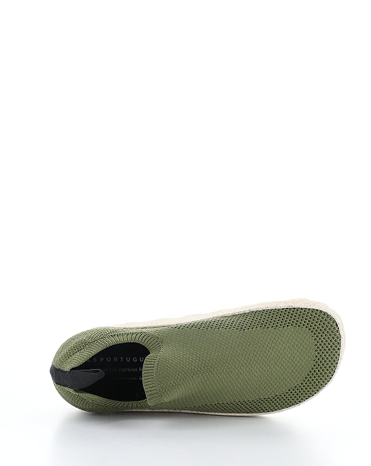 CLIP236ASPM 003 OLIVE RECYCLED KNITT