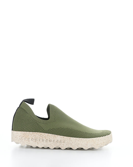 CLIP236ASPM 003 OLIVE RECYCLED KNITT