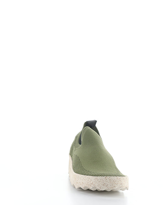 CLIP236ASPM 003 OLIVE RECYCLED KNITT