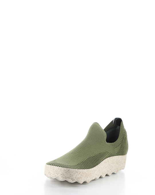CLIP236ASPM 003 OLIVE RECYCLED KNITT