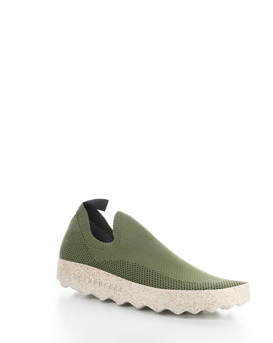 CLIP236ASPM 003 OLIVE RECYCLED KNITT