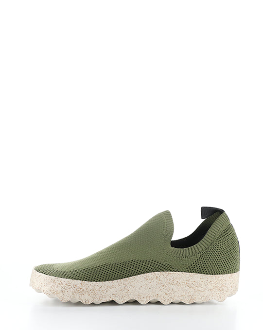 CLIP236ASPM 003 OLIVE RECYCLED KNITT