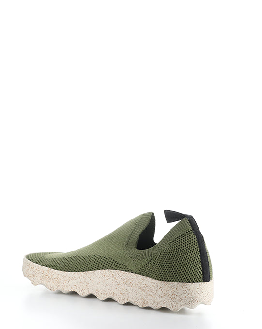 CLIP236ASPM 003 OLIVE RECYCLED KNITT