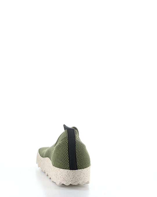 CLIP236ASPM 003 OLIVE RECYCLED KNITT