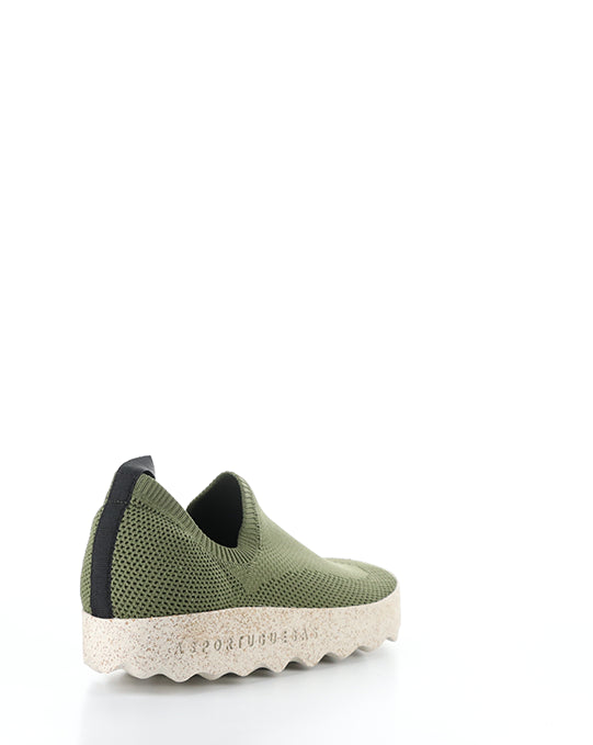 CLIP236ASPM 003 OLIVE RECYCLED KNITT