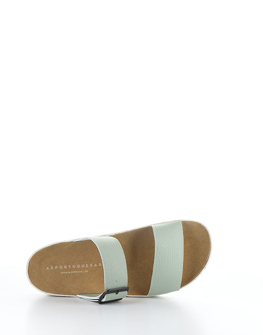 Coly225Asp 006 Sage Green Faux Leather