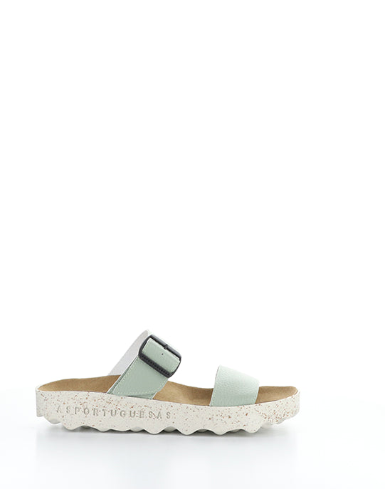 Coly225Asp 006 Sage Green Faux Leather