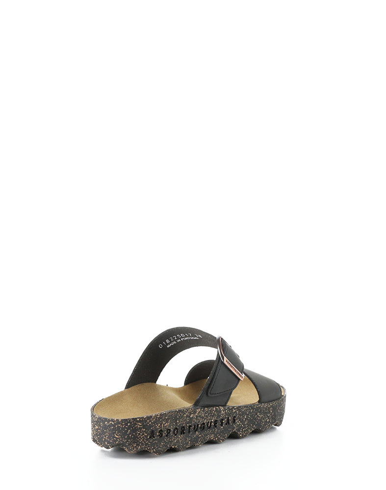 COLY225ASP 017 BLACK ECO NUBUCK