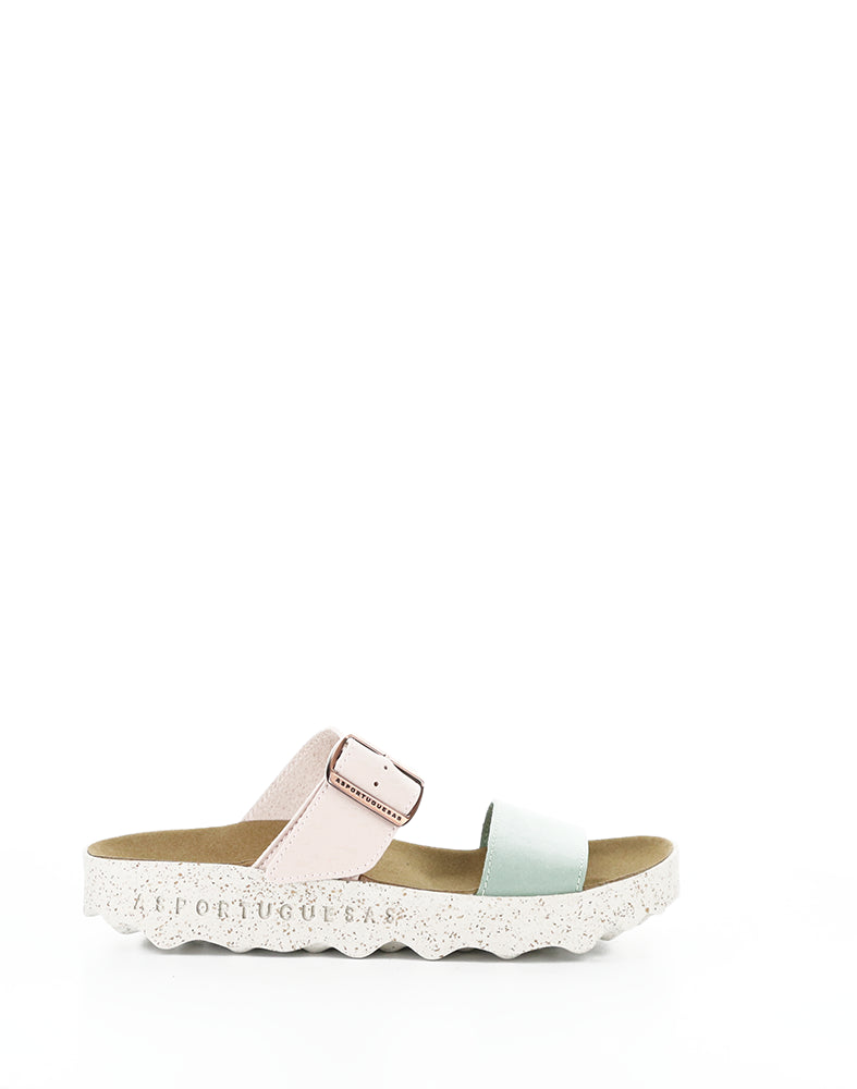 COLY225ASP 023 PINK/MINT ECO NUBUCK