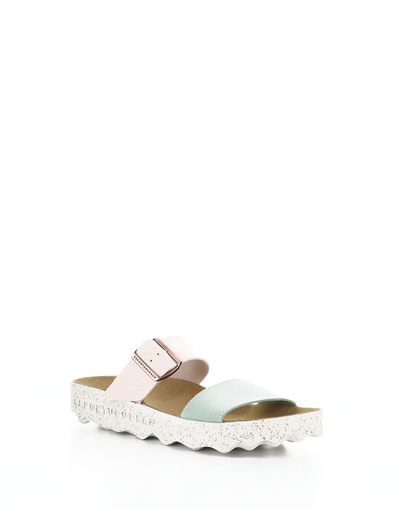 COLY225ASP 023 PINK/MINT ECO NUBUCK