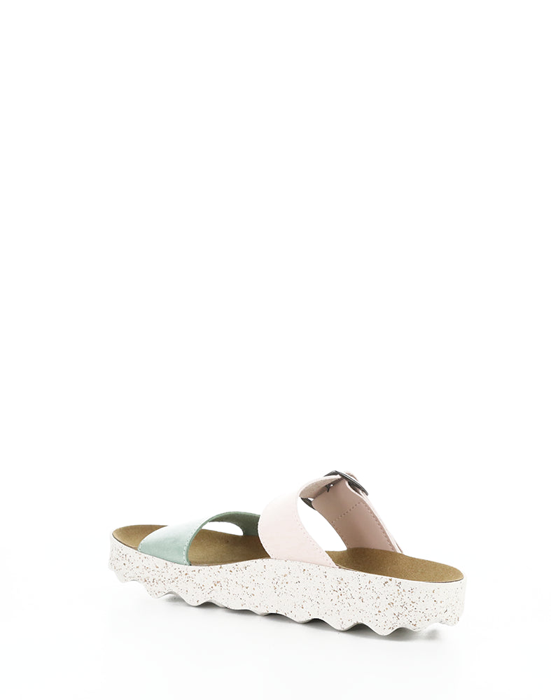 COLY225ASP 023 PINK/MINT ECO NUBUCK