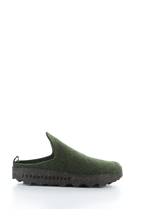 COME023ASP 034 MILITARY GREEN TWEED/FELT