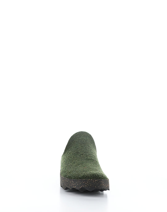 COME023ASP 034 MILITARY GREEN TWEED/FELT