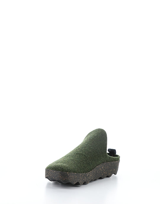 COME023ASP 034 MILITARY GREEN TWEED/FELT