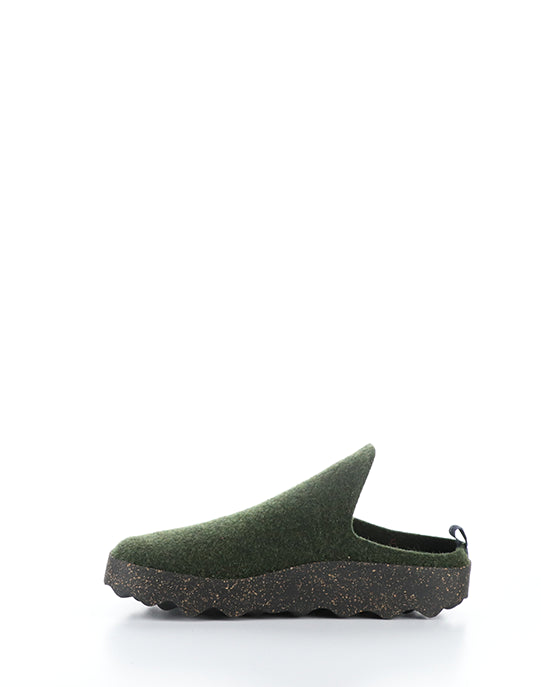 COME023ASP 034 MILITARY GREEN TWEED/FELT