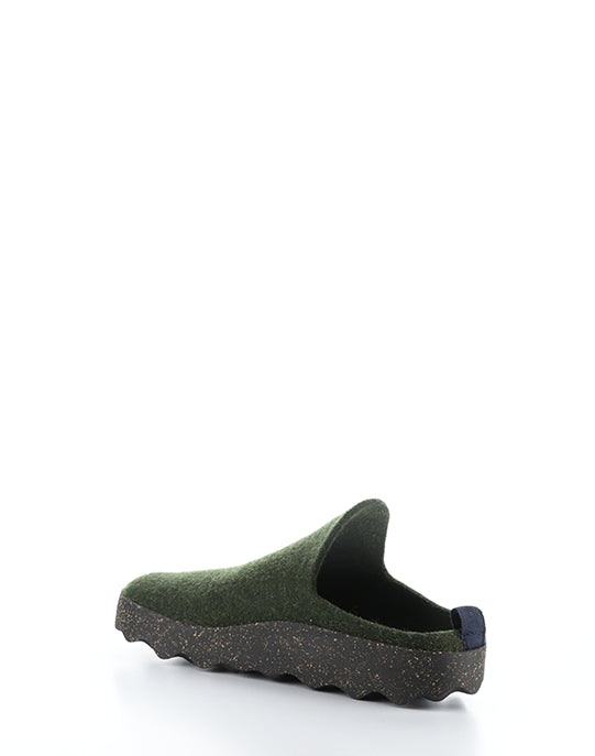 COME023ASP 034 MILITARY GREEN TWEED/FELT