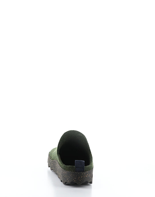 COME023ASP 034 MILITARY GREEN TWEED/FELT