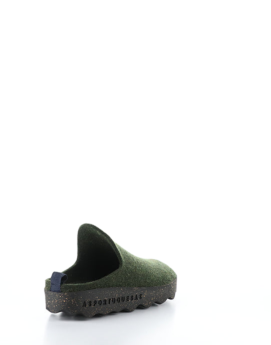 COME023ASP 034 MILITARY GREEN TWEED/FELT