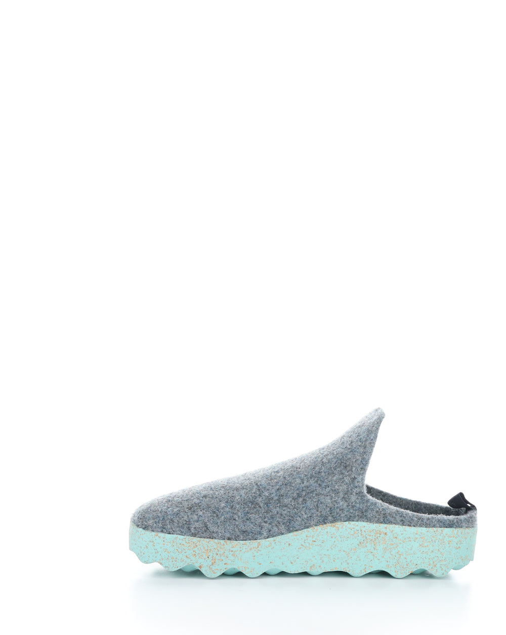 COME023ASP 065 GREY BLUE Slip-on Mules