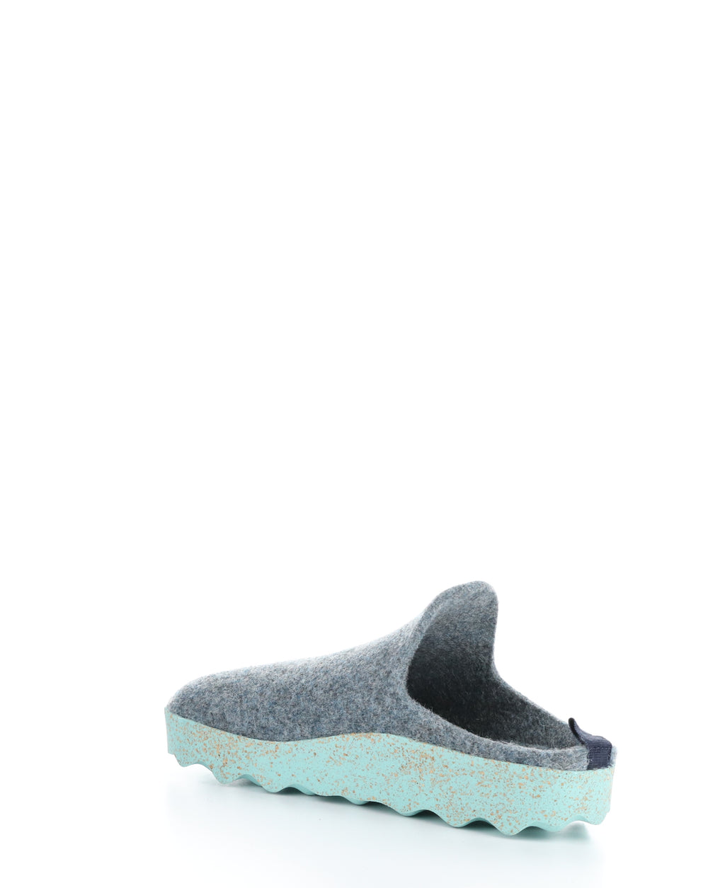 COME023ASP 065 GREY BLUE Slip-on Mules