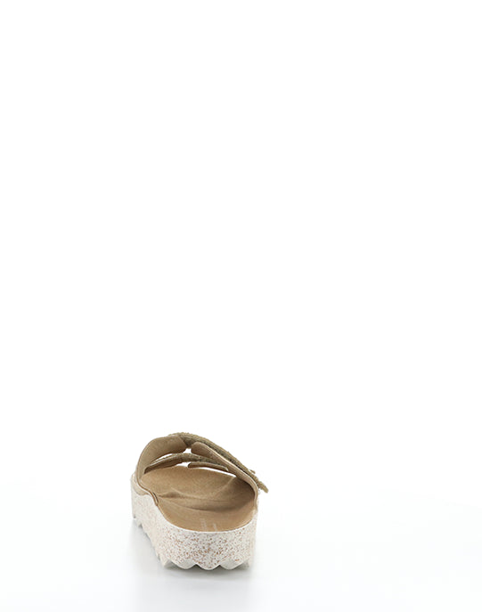 COSH279ASP 001 GOLD FAUX SUEDE/GLITTER