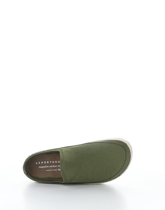 COVE284ASP 003 OLIVE RECYCLED KNITT