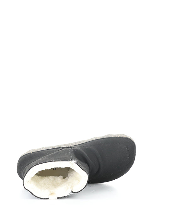 Cuff296Asp 000 Black Ecosuede/Fauxfur