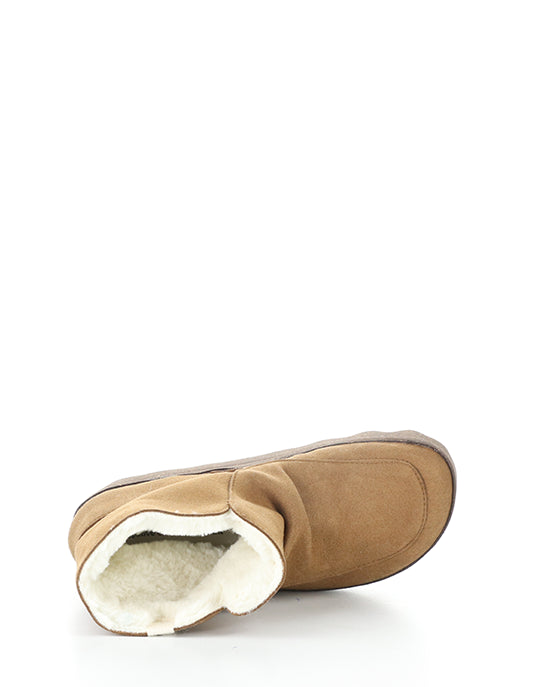 Cuff296Asp 001 Cognac Ecosuede/Fauxfur