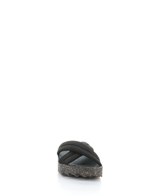 Curr280Asp 000 Black Eco Faux Suede