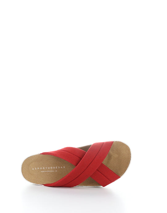 Curr280Asp 003 Ruby Eco Faux Suede